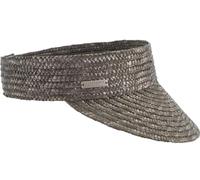 Seeberger Panneau de paille pour femme avec fermeture Velcro (taille unique), Olive, taille unique