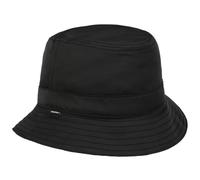 Seeberger Sympatex Chapeau de pêcheur en tissu Chapeau de pluie Chapeau de pêche Chapeau d'extérieur Bocket Hat Femme/Homme - Avec doublure Automne-Hiver Automne Hiver, Noir , S