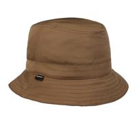 Seeberger Sympatex Chapeau de pêcheur en tissu Chapeau de pluie Chapeau de pêche Chapeau d'extérieur Bocket Hat Femme/Homme - Avec doublure Automne-Hiver Automne Hiver, taupe, XL