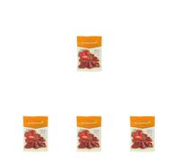 Seeberger Tomates séchées : demi-tomates séchées au soleil d'Italie - coupées à la main et conservées avec du sel marin, pour antipasti & pesto - vegan (1 x 125 g) (Lot de 4)