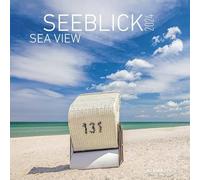 Seeblick Calendrier 2024 - Brochures 30 x 30 cm (30 x 60 cm ouvert) - Calendrier avec espace pour notes - Sea View - Calendrier photo - Planificateur mural - Calendrier mural