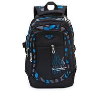 SeeBlue Sac à dos pour garçons, grands sacs à livres, durables et résistants pour étudiants, enfants, voyage imperméable