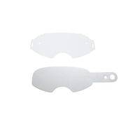 SeeCle 416014 lentilles combinées avec lentilles de couleur transparent avec 10 tear off compatible pour masque Oakley Airbrake Flat