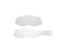 Seecle SE-41S112-HZ Lentille Transparente + 10 déchirures Compatible pour Masque 100% RACECRAFT 2 / STRATA 2 / ACCURI 2 / Mercury 2