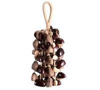 Seed Shell Shaker 3 Kinds of 70 Natural Nut Shells Sound Healing Instruments for Sound Healing Mindfulness Meditation