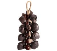 Seed Shell Shaker Percussion Instrument 3 Kinds of 49 Natural Nut Shells for Meditation, ASMR, Sound Therapy, Yoga