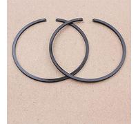 SEEDDFF 2 pièces 42mm X 1.5mm Segments De Piston Fit for Husqvarna 42 45 242 246 343 F/FR/FRM 343 R/RX 345 F/FR/FRM Tronçonneuse Partie 503289005