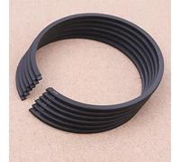 SEEDDFF 6 pièces Kit de Segments de Piston 47mm X 1.5mm for Husqvarna 455 455E 455 460 for pièce de Rechange de tronçonneuse Rancher