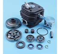 SEEDDFF Cylindre Piston Embrayage Tambour Manivelle Roulement Joint Kit Fit for Husqvarna 262XP 262 261 Tronçonneuse 48mm Alésage 12mm Pin Remplacement