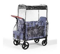 SeedFuture Housse de pluie pour poussette W2 Wagon, housse de pluie compatible avec WONDERFOLD W2, imperméable, coupe-vent, protège de la poussière et de la neige