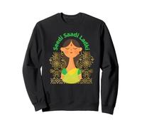 Seedi Saadi Ladki Indienne Desi Humour Hindi Drôle Sweatshirt