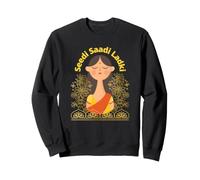 Seedi Saadi Ladki Indienne Desi Humour Hindi Drôle Sweatshirt