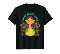 Seedi Saadi Ladki Indienne Desi Humour Hindi Drôle T-Shirt