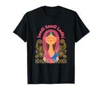 Seedi Saadi Ladki Indienne Desi Humour Hindi Drôle T-Shirt