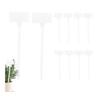 Seedlings Plant Labels, Decorative Houseplant Marker Stakes, Garden Identification, Set of 10 Waterproof Labeling Signs for Indoor Outdoor Potted Plants Flowers Vegetables 11.81x3.54 Inches