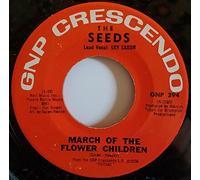 SEEDS - march of the flower children / a thousand shadows 45 rpm single