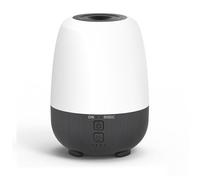 SEEDSEEL Diffuseur d'huiles essentielles à piles rechargeables de 150 ml, diffuseur d'aromathérapie portable sans fil, autonomie de 7 heures avec 7 lumières LED à changement de couleur