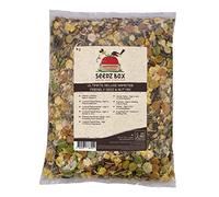 SeedzBox Le Délicieux Mélange Complet Spéciale Repas pour Hamsters Nains/Russes, Souris et Gerbilles - Graines/Céréales Naturelles - Aliments Idéals, Nourriture Variée, Saine et Équilibré, Sac d’1 kg