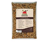 Seedzbox Mélange de Noix et Graines Oiseaux, 1 kg de Nourriture pour Oiseaux, 5% des Ventes Reversés à 1TreePlanted, Idéal pour Les Perruches Callopsittes