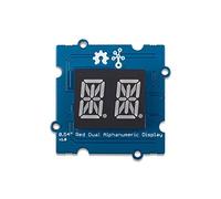 seeed studio Grove Affichage alphanumérique double rouge 1,4 cm Chaque chiffre est composé de 14 segments d'affichage numérique de tube tous les caractères pour Arduino, Raspberry Pi, Beaglebone et