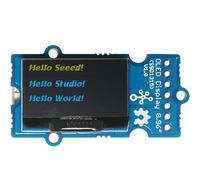 Seeed Studio Grove - Écran OLED jaune et bleu 0,96 (SSD1315) - SPI/IIC -3,3 V/5 V avec I2C et SPI, écran bicolore bleu et jaune avec résolution 12864.