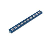Seeed Studio Grove WS2813B Clé à LED RGB avec 10 LED RGB 3535 pleine couleur Protection de connexion inversée Intelligente Fréquence atteint 2 KHz