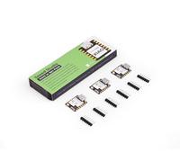Seeed Studio XIAO MG24 Lot de 3 pièces - Silicon Labs EFR32MG24, Matter Native Over Thread/BLE 5.3, compatible Arduino IDE, 1,95 μA ultra faible puissance, coffre sécurisé, 19 GPIOs