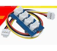 Seeedstudio Grove turn-Connecteur 4 broches universel,câble mère de ligne DuPont,20cm,5 installés,90 - Type Grove I2C Hub Base