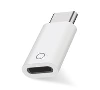 Seefey Adaptateur de Charge USB-C,Connecteur Mâle à Femelle pour i Phone 15/16 Pro/16 Pro Max/16 Plus,iPad Pro/Air,Facile à Transporter(Blanc)
