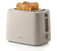 Seeger Grille-Pain, 2 tranches, 9 réglages, Design compact, 930 watts, Beige, SGR150SB