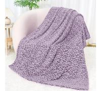 SEEGU Couverture en Flanelle Douce et Chaude pour canapé