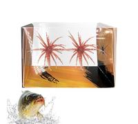 Seeigel Köder Schwimmend 6cm | 2 Stück Weichköder aus Silikon | Naturgetreuer Bass Dice Köder für Barsch, Forelle & Zander, Süßwasser & Salzwasser Angelzubehör