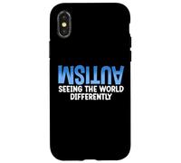 Seeing The World Differently Autism Awareness Coque pour iPhone X/XS
