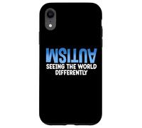 Seeing The World Differently Autism Awareness Coque pour iPhone XR