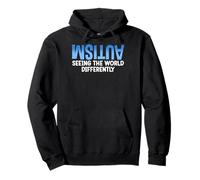 Seeing The World Differently Autism Awareness Sweat à Capuche