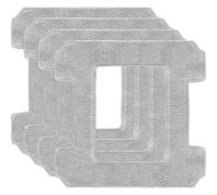 SEEING.U 4 Pièces W2 Serpillère Rechange Kit, Microfibre Lingette Robot Lave Vitre W2, pour Nettoyage Vitre