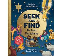 Seek and Find: The First Christmas: With over 450 Things to Find and Count! (Fun interactive Christian book to gift kids ages 2-4)