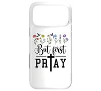 Seek Kingdom But First Pray More Worry Less Prayer Warrior Coque pour iPhone 17 Pro Max