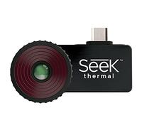Seek Thermal Compact Pro Caméra à Imagerie Thermique Haute Résolution 9Hz pour Modèles Android avec Port USB-C, avec Étui de Rangement Étanche - Noir