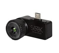 Seek Thermal Compact XR Caméra d'imagerie thermique haute résolution à portée étendue avec connecteur micro USB et étui de protection étanche pour les appareils Android, UT-AAA
