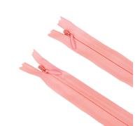 Seeking ROAM Fermetures clair invisibles en nylon Coil 3, 2 pi ces (rose clair 55,9 cm)