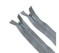 Seeking ROAM Fermetures glissi re invisibles en nylon Coil 3, 2 pi ces (gris clair 22"")