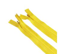Seeking ROAM Fermetures glissi re invisibles Nylon coil 3 2 pi ces (Jaune 16)