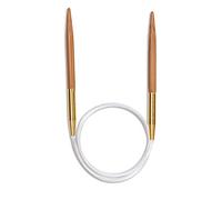 Seeknit - Seeknit Shirotake Bambou (40cm, 8.00mm) Aiguille à Tricoter Circulaire - 1 Pièce