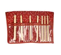 Seeknit - Seeknit Shirotake Red (15 cm) Crochet Hook Set Large Taille - 1 pièce