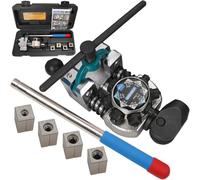 SEEKSELF Kit d'Outils d'Evasement de Tuyau de Frein, 45 Degrés Évasements Simples, Doubles et à Bulles pour Tuyaux de 3/16, 1/4, 5/16, 3/8 Pouces (4,75mm 6,35mm 8mm 9,5mm)