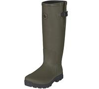 Seeland Key-Point Bottes de chasse en caoutchouc vert - Bottes en caoutchouc pour chasseurs et pêcheurs avec doublure en néoprène - Bottes imperméables pour la chasse jusqu'à -15 °C, Vert sapin, 43 EU