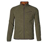 Seeland Vantage Reversible Fleecejacke Vêtement de Chasse, Vert pin/Orange InVis, XL Homme