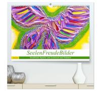 SeelenFreudeBilder - Strahlende Impulse zum Loslassen und Träumen (hochwertiger Premium Wandkalender 2026 DIN A2 quer), Kunstdruck in Hochglanz: Strahlende Regenbogenfarben zum Loslassen und Träumen