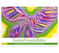 SeelenFreudeBilder - Strahlende Impulse zum Loslassen und Träumen (Tischkalender 2026 DIN A5 quer), CALVENDO Monatskalender: Strahlende Regenbogenfarben zum Loslassen und Träumen